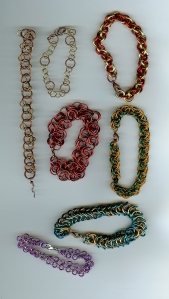 Chainmail jewelry