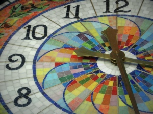 Mosaic clock